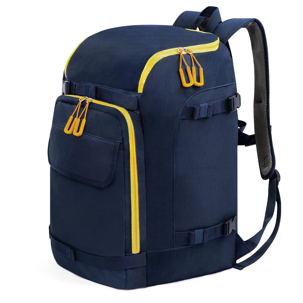 Ski Boot Bag, 50L Snow Ski Boot Bag Backpack for Travel, Ski Bag for Ski Helmets, Goggles, Gloves, Skis, Snowboard & Accessories